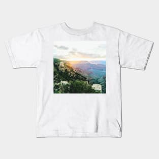 Grand Canyon View Kids T-Shirt